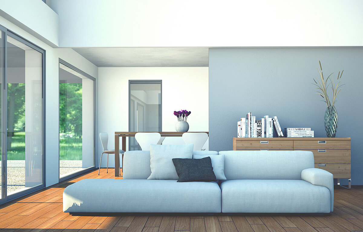 Flächenkühlung im Sommer