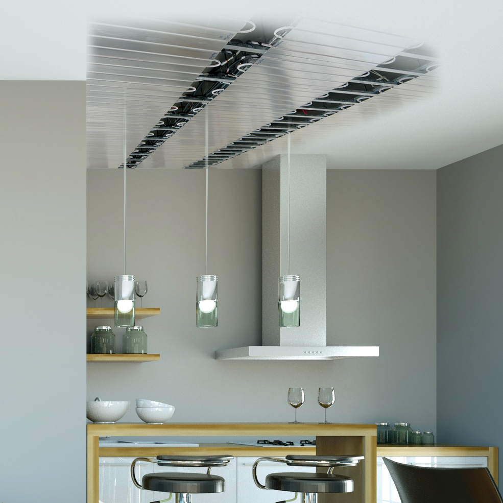 Deckenkühlung in der Küche